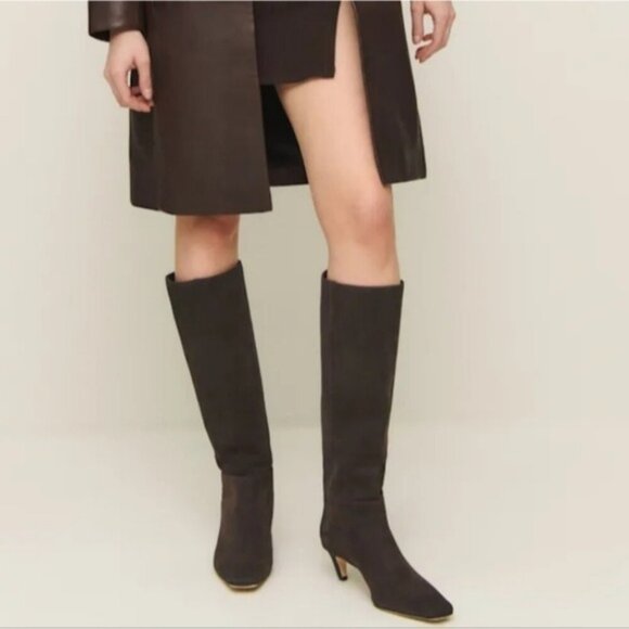 Reformation Remy Suede Boots - Picture 1 of 2